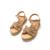 Sandales filles synthétique boucle Brown 4 - vertbaudet enfant 