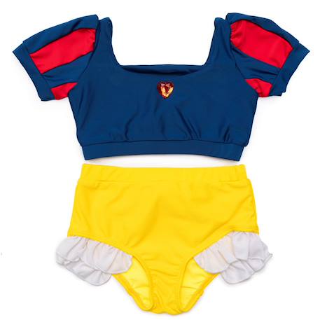 Maillot de bain 2 pièces fille princesse uv upf 50+ Bleu 2 - vertbaudet enfant 