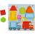 Jeu de dés couleurs et formes Blanc 3 - vertbaudet enfant 