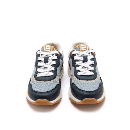 Sneakers garçon textile lacets Black+Bleu – bleu clair 9 - vertbaudet enfant 