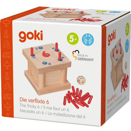 Jeu de dés il me faut un 6 Beige 2 - vertbaudet enfant 