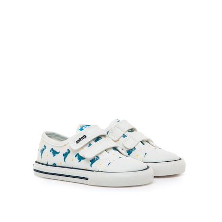 Sneakers garçon synthétique fermeture adhésive barefoot White 4 - vertbaudet enfant 