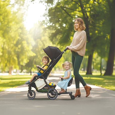 Trottinette 2 en 1 universelle pour poussette Go Seat Noir 6 - vertbaudet enfant 