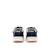 Sneakers garçon textile lacets- fermeture adhésive Blue+Noir-orange 3 - vertbaudet enfant 