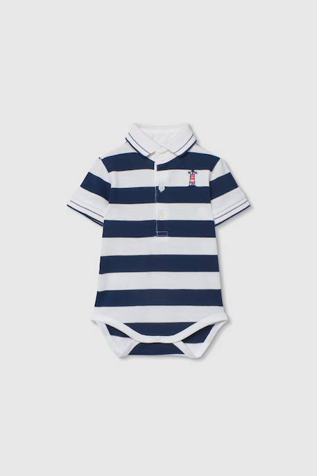 Ensemble bébé coton Bleu 3 - vertbaudet enfant 