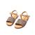 Sandales filles synthétique boucle barefoot Brown 6 - vertbaudet enfant 