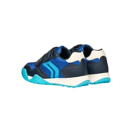 Baskets basses  à scratch Avio   vert clair+Royal    marine 9 - vertbaudet enfant 