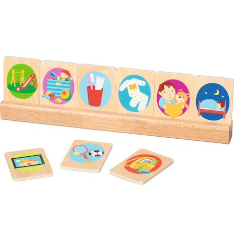Cartes d'activités quotidiennes pour enfant Beige 4 - vertbaudet enfant 