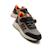 Sneakers garçon textile lacets- fermeture adhésive Blue+Noir-orange 9 - vertbaudet enfant 