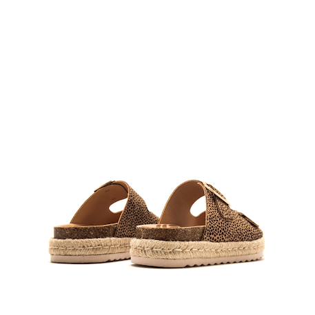 Sandales filles synthétique Black+Brown 9 - vertbaudet enfant 