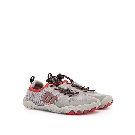 Sneakers filles synthétique lacets Grey+Pink 5 - vertbaudet enfant 