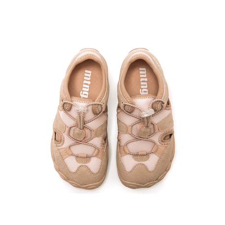 Sandales filles synthétique lacets Beige 2 - vertbaudet enfant 