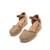 Sandales compensées fille synthétique boucle Brown 2 - vertbaudet enfant 