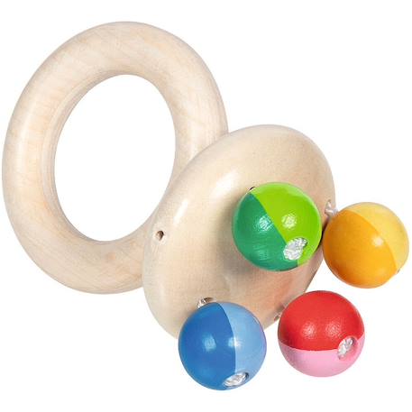 Hochet arc-en-ciel Beige 1 - vertbaudet enfant 