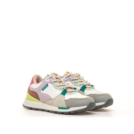 Sneakers filles synthétique lacets Violet 5 - vertbaudet enfant 