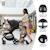 Trottinette 2 en 1 universelle pour poussette Go Seat Noir 4 - vertbaudet enfant 