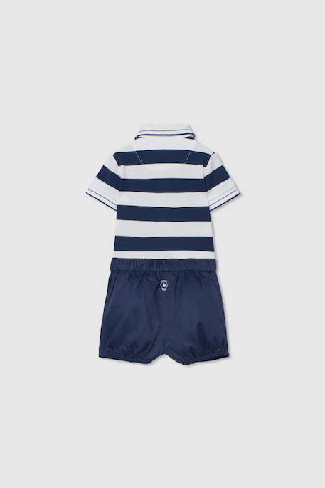 Ensemble bébé coton Bleu 2 - vertbaudet enfant 