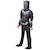 Déguisement black panther avec muscles rembourrés Noir 1 - vertbaudet enfant 