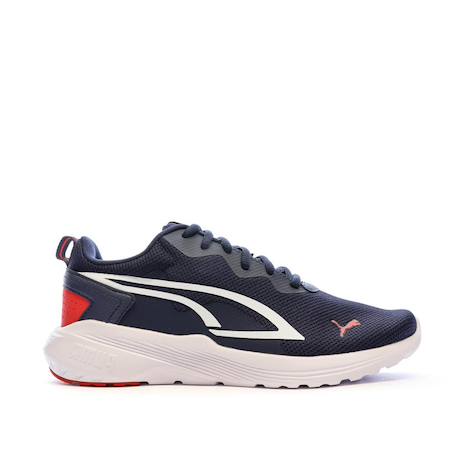 Baskets garçon all-day active Marine+Noir+Orange 1 - vertbaudet enfant 