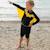 Maillot de bain garçon 2 pièces anti-uv super-héros Noir 5 - vertbaudet enfant 