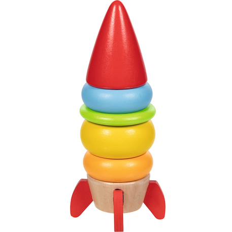 Fusée à empiler Rouge 1 - vertbaudet enfant 