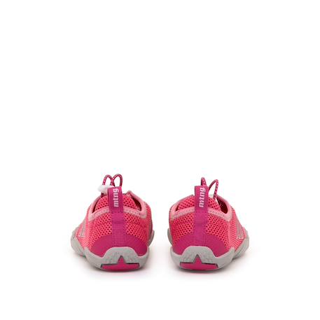 Sneakers filles synthétique lacets Grey+Pink 8 - vertbaudet enfant 