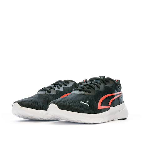Baskets garçon all-day active Marine+Noir+Orange 18 - vertbaudet enfant 