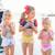 Maillot de bain 2 pièces fille princesse uv upf 50+ Bleu 3 - vertbaudet enfant 