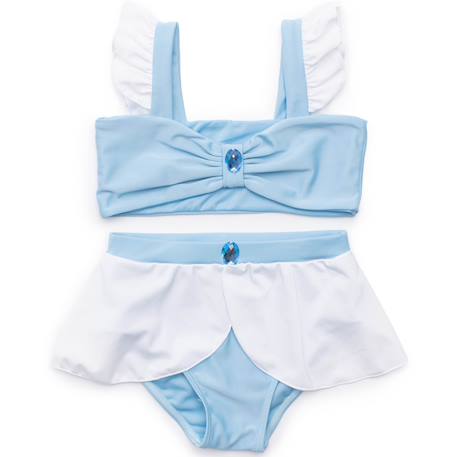 Maillot de bain 2 pièces fille princesse uv upf 50+ Bleu 2 - vertbaudet enfant 