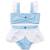 Maillot de bain 2 pièces fille princesse uv upf 50+ Bleu 2 - vertbaudet enfant 