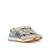 Sneakers bébé synthétique lacets- fermeture adhésive Bleu – bleu clair+Grey+Gris-jaune 10 - vertbaudet enfant 