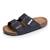 Sandales de plage à doubles brides - semelle confortable et légère Camo+Marine surpiqûre+Multico+Rose 7 - vertbaudet enfant 