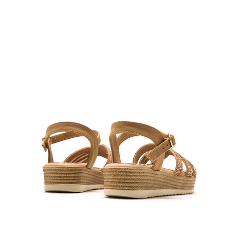 Sandales filles synthétique boucle Brown 3 - vertbaudet enfant 