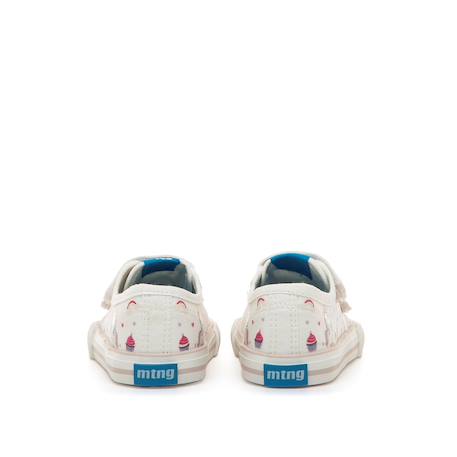 Sneakers bébé filles synthétique fermeture adhésive barefoot White 5 - vertbaudet enfant 