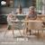 Chaise Haute Kinderkraft FINI 2 2 en 1 avec Plateau Réglable, Harnais 5 Points, Repose-Pieds et Assise en Éco-Cuir Beige+Bleu+Gris+Vert 17 - vertbaudet enfant 