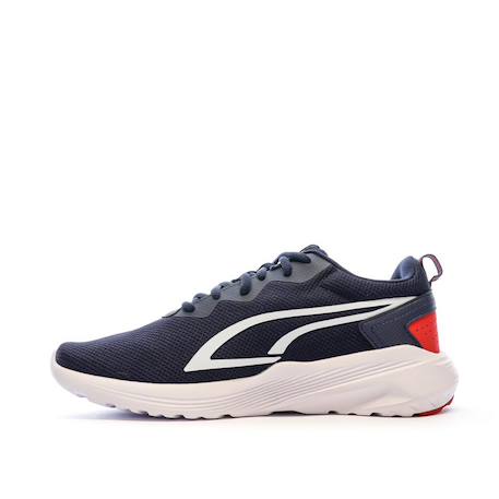 Baskets garçon all-day active Marine+Noir+Orange 2 - vertbaudet enfant 