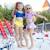 Maillot de bain 2 pièces fille princesse uv upf 50+ Bleu 5 - vertbaudet enfant 