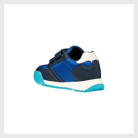 Baskets basses  à scratch Avio   vert clair+Royal    marine 11 - vertbaudet enfant 
