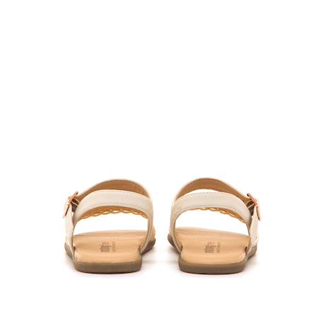 Sandales filles synthétique boucle barefoot Beige 5 - vertbaudet enfant 