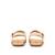 Sandales filles synthétique boucle barefoot Beige 5 - vertbaudet enfant 