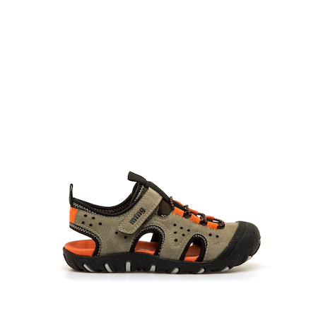 Sandales garçon synthétique élastique Blue+Green 6 - vertbaudet enfant 