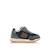 Sneakers garçon textile lacets- fermeture adhésive Bleu – bleu clair+Blue+Grey+Gris-jaune 6 - vertbaudet enfant 