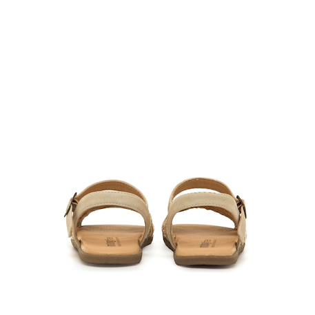 Sandales filles synthétique boucle barefoot Beige 5 - vertbaudet enfant 
