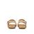 Sandales filles synthétique boucle barefoot Beige 5 - vertbaudet enfant 