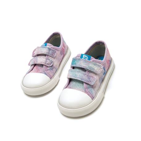 Sneakers bébé synthétique fermeture adhésive barefoot Purple 6 - vertbaudet enfant 