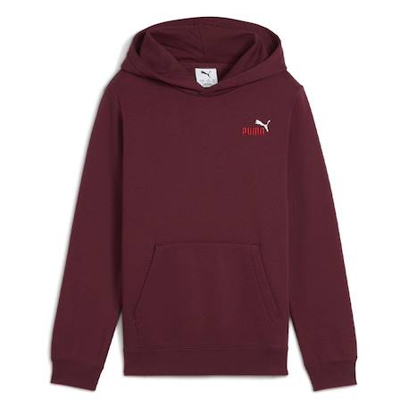 Sweat à capuche Bleu+Bleu gris+Rouge+Rouge bordeaux+Vert 7 - vertbaudet enfant 