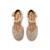 Sandales compensées filles synthétique boucle Grey+Yellow 4 - vertbaudet enfant 