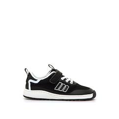 Chaussures-Sneakers garçon textile lacets- fermeture adhésive barefoot