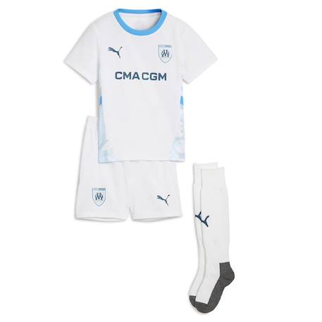 Fille-Ensemble-OM mini-kit domicile junior 2024/2025