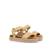 Sandales filles synthétique boucle Beige 5 - vertbaudet enfant 